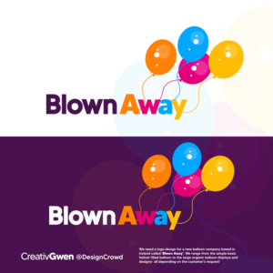 Logo Design by DSCMedia™ for Blown Away | Design: #27288126