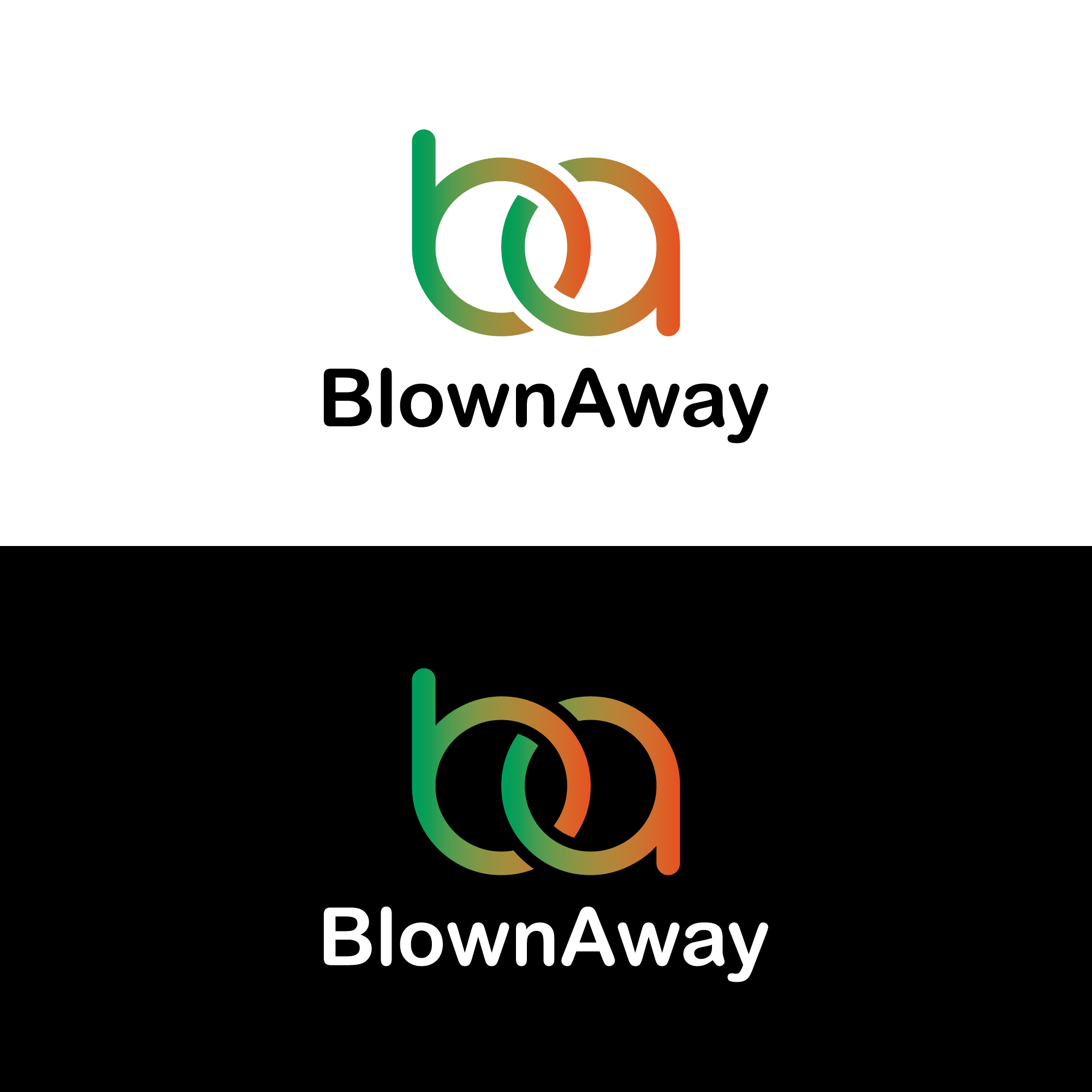 Logo Design by Zak deZign for Blown Away | Design #27251198