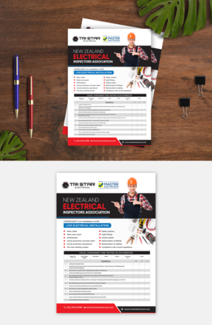 Flyer Design by debdesign for Tri Star Electrical | Design: #27257655