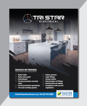Flyer Design by Deziners Zone for Tri Star Electrical | Design: #27263344