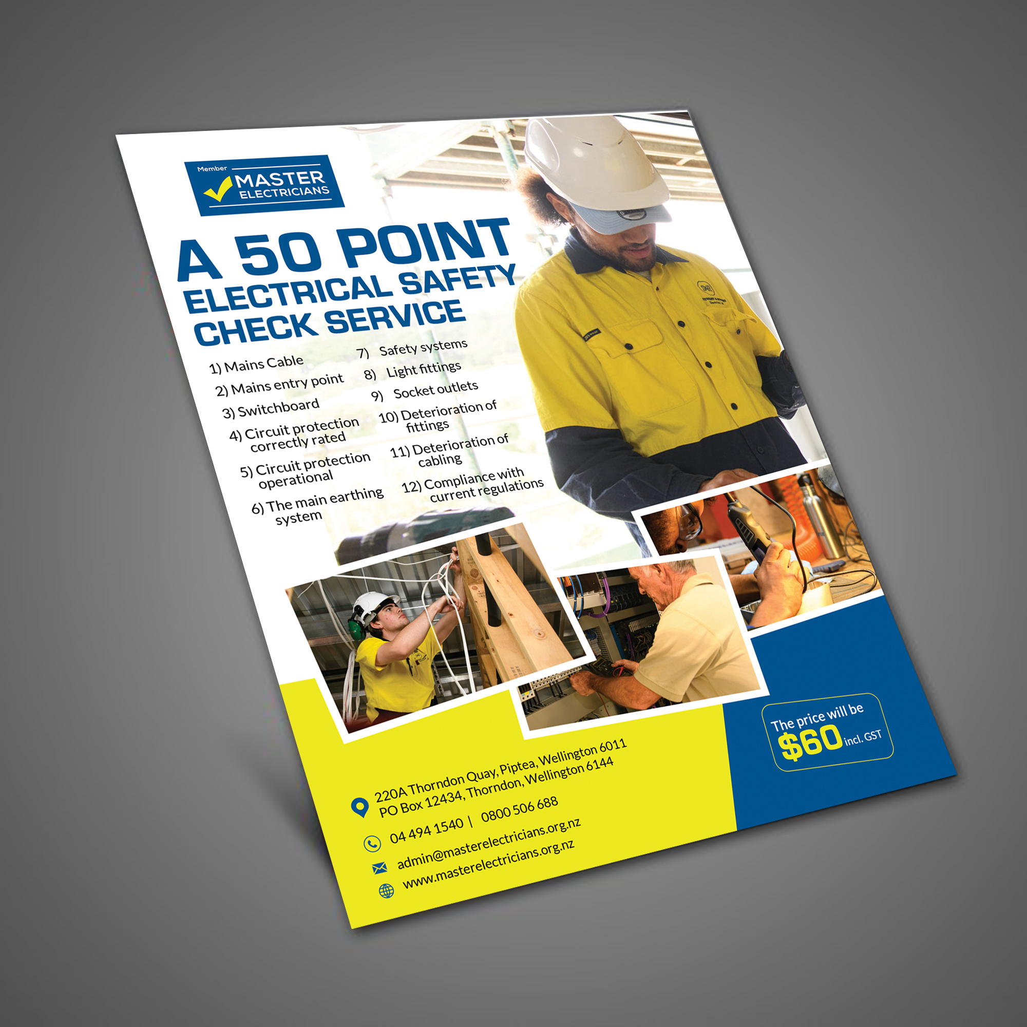 Flyer Design by aspiremedia for Tri Star Electrical | Design #27263797
