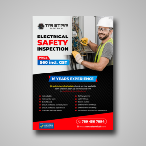 Electrical Safety Inspection for High End Customers | Flyer Design by ecorokerz