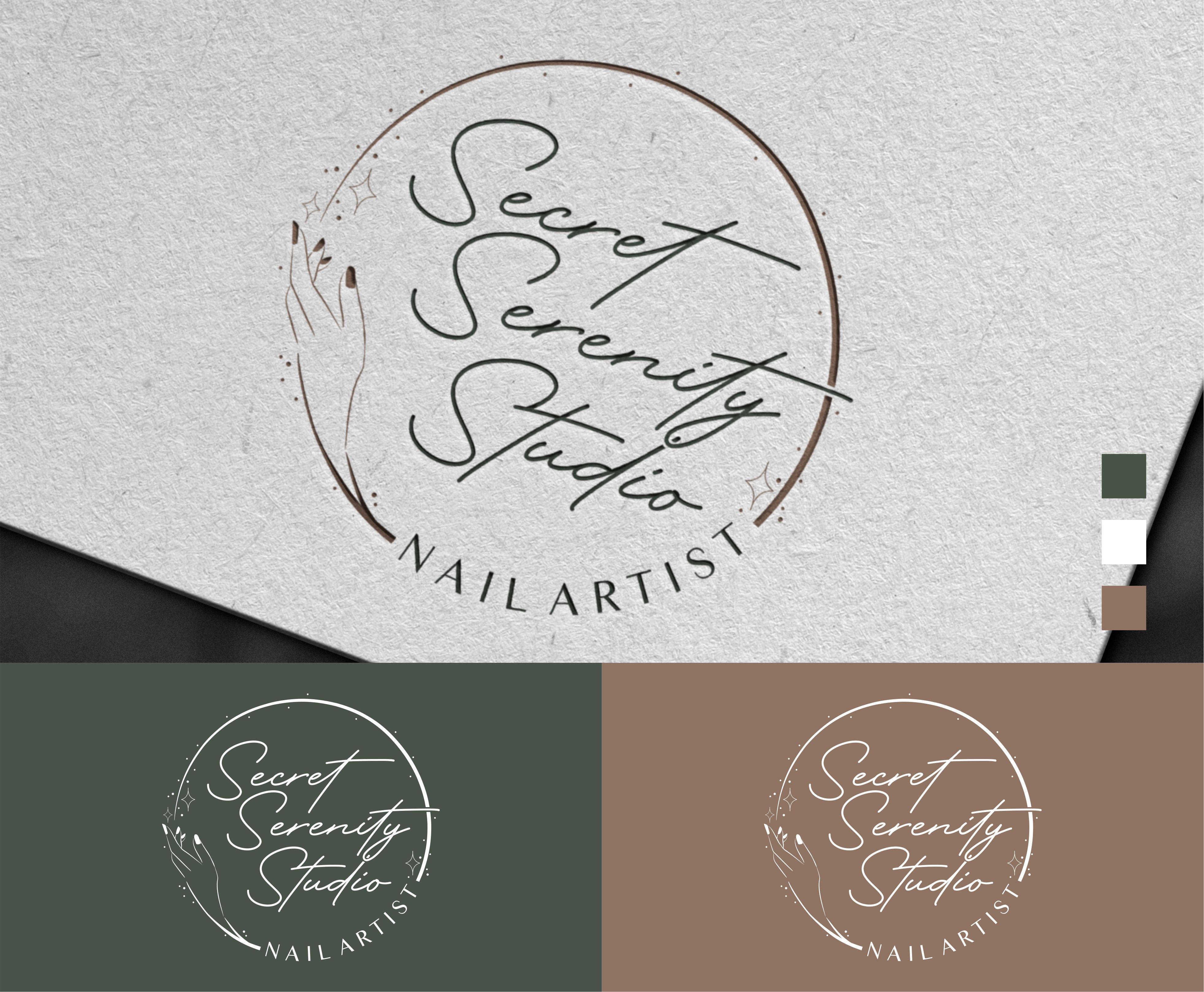 Logo Design by vta for Secret Serenity Studio | Design #27258311