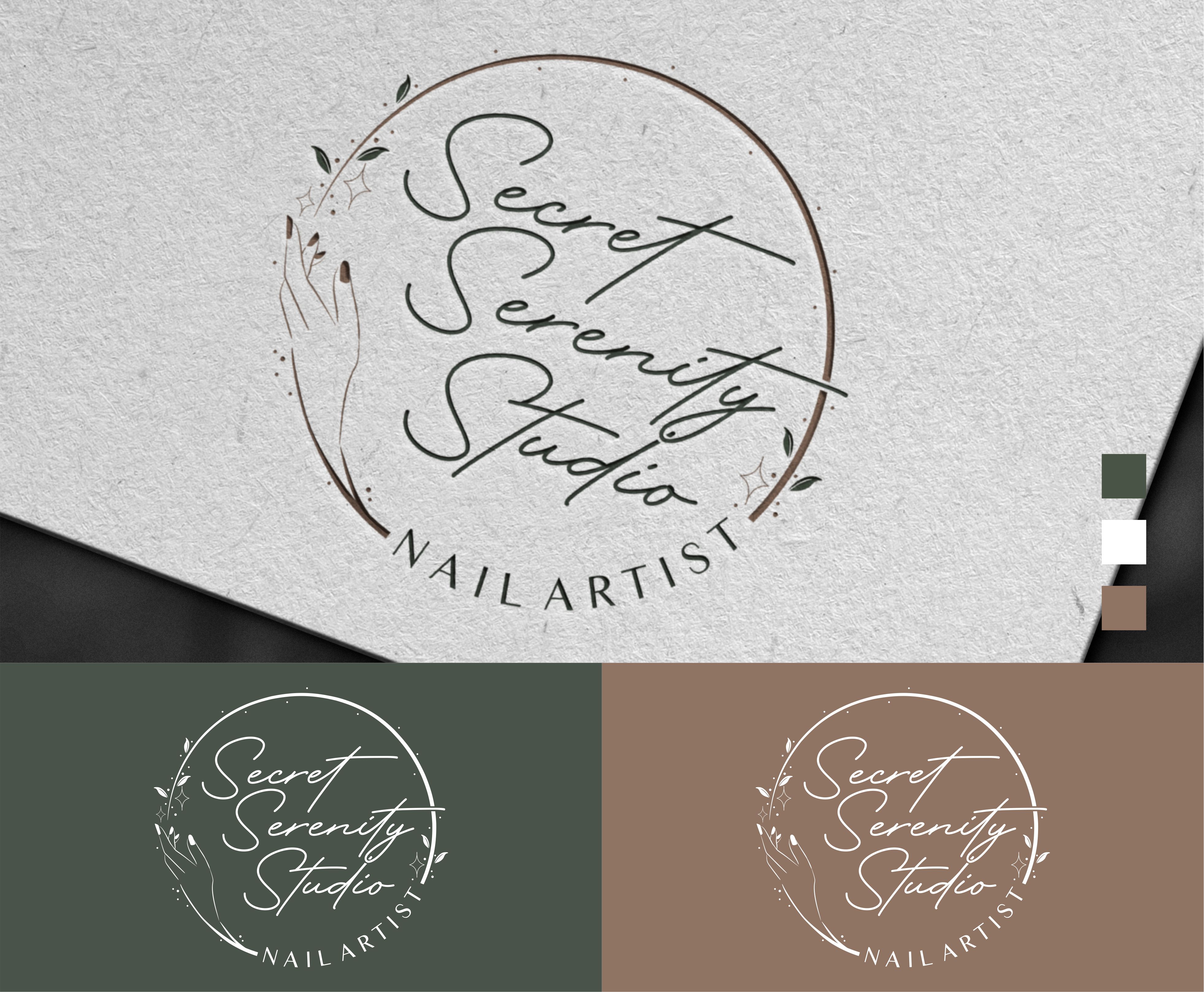 Logo Design by vta for Secret Serenity Studio | Design #27258589
