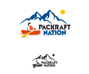 Packraft Nation | Logo Design by k.a.n