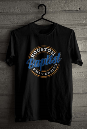 Houston Baptist University General T-shirt | Diseño de Camiseta por SATHIRA