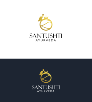 Santushti Ayurveda | Logo Design by farady