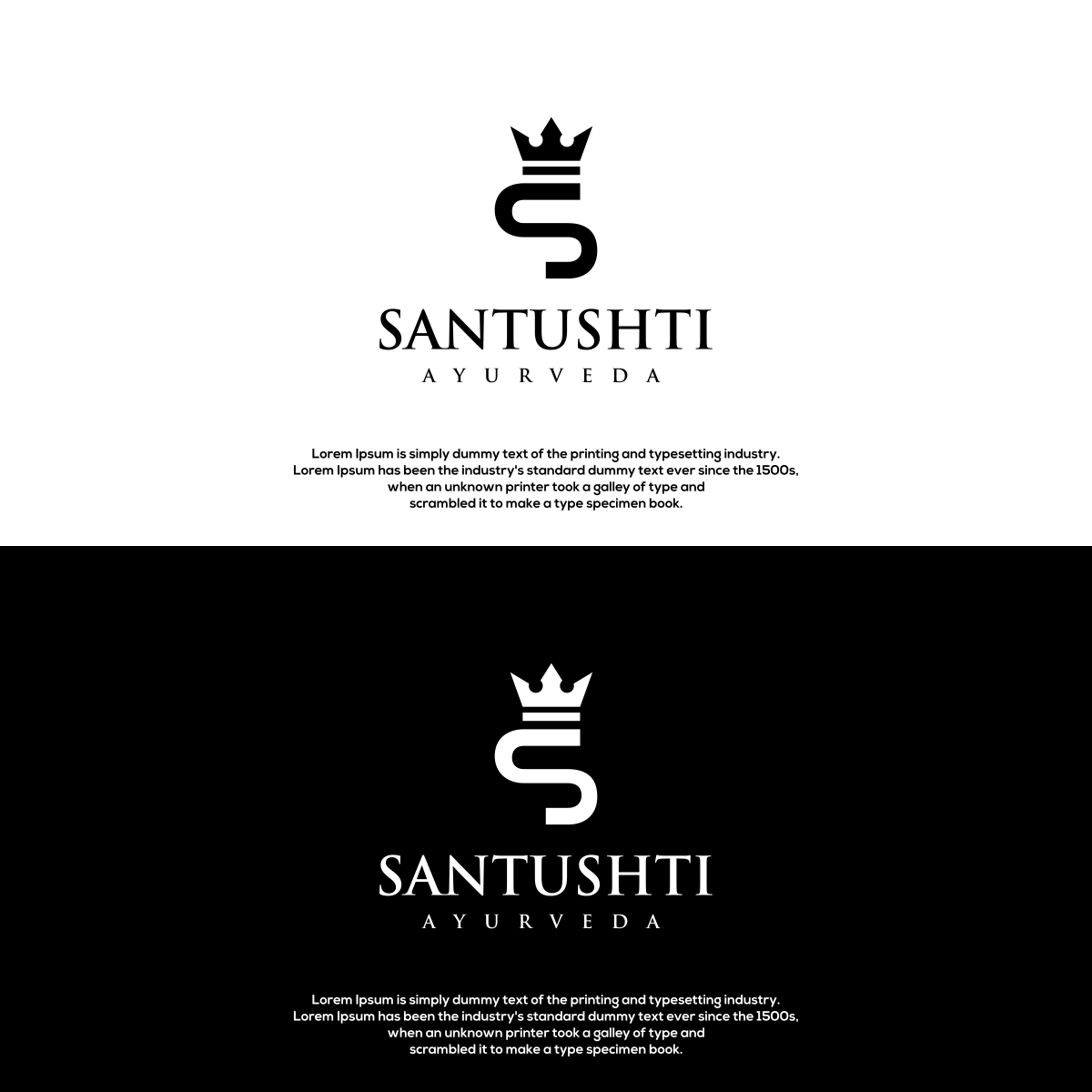 Logo Design by driptip for Santushti Ayurveda | Design #27277971