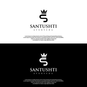 Logo Design by driptip for Santushti Ayurveda | Design: #27277971