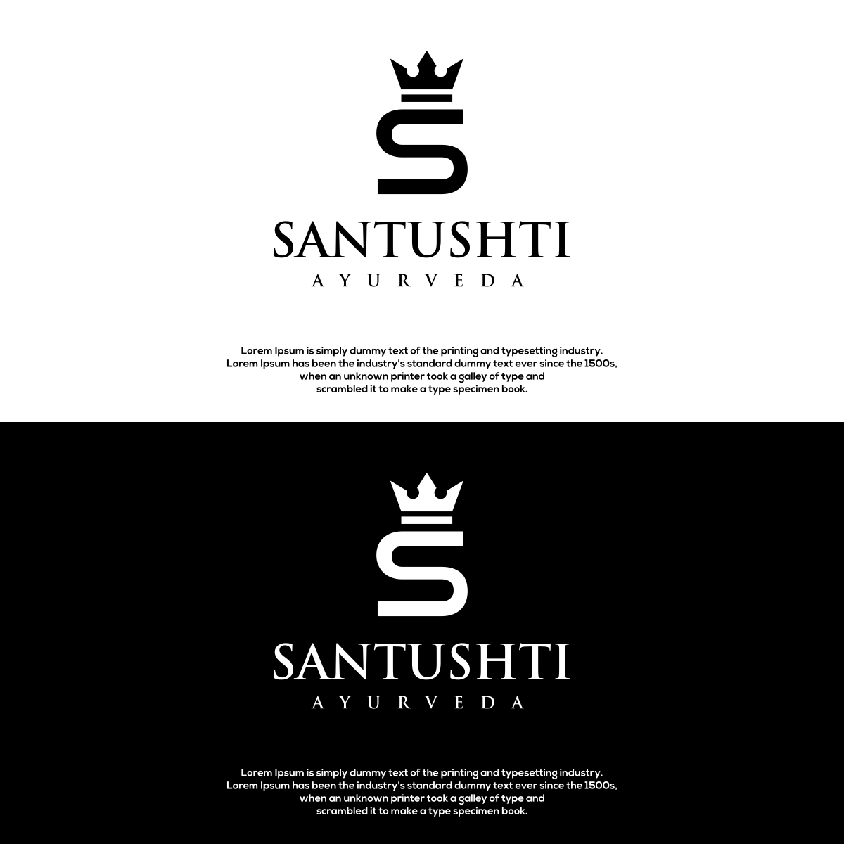 Logo Design by driptip for Santushti Ayurveda | Design #27277972