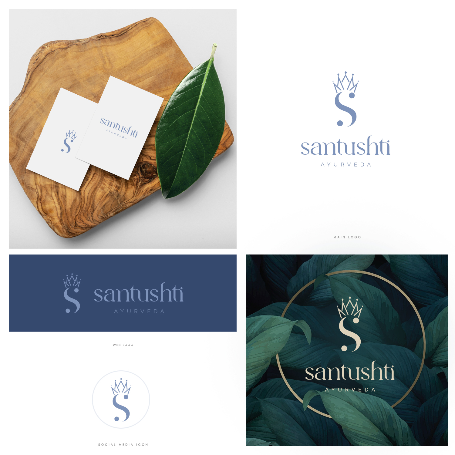 Logo Design by DominicDesign for Santushti Ayurveda | Design #27271620
