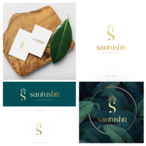 Santushti Ayurveda | Logo-Design von DominicDesign