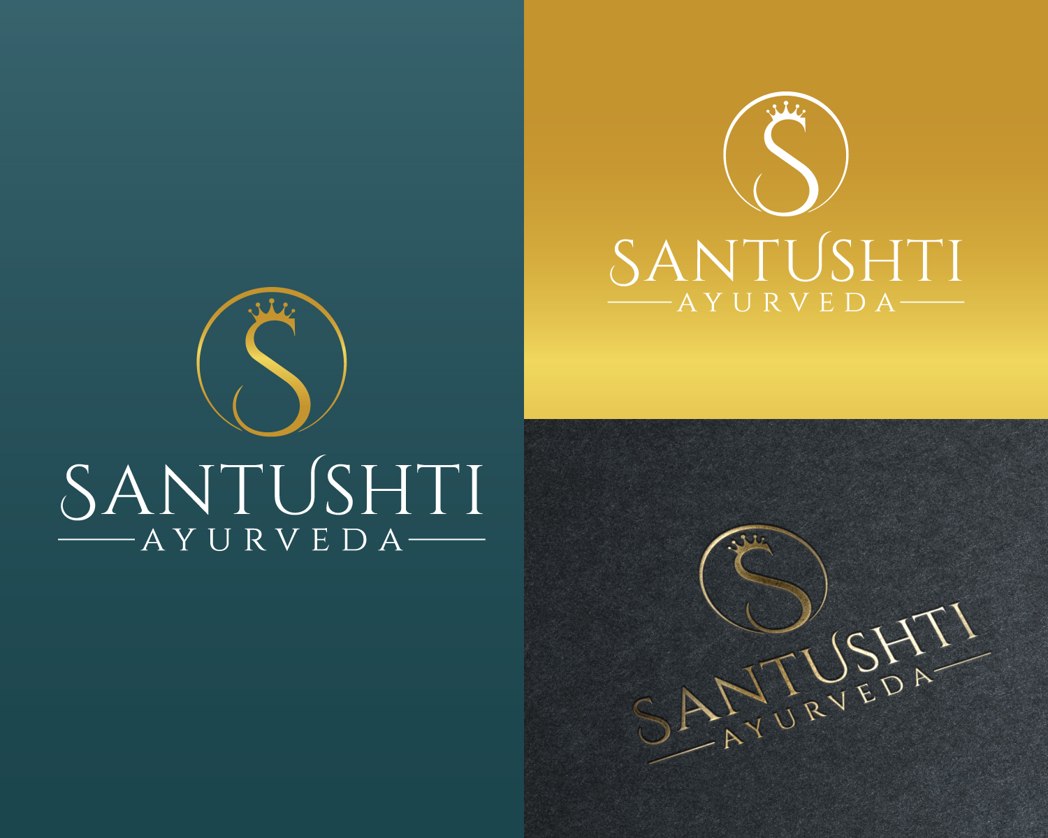 Logo-Design von Atec für Santushti Ayurveda | Design #27255264