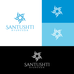 Logo Design by webeezine for Santushti Ayurveda | Design: #27263228