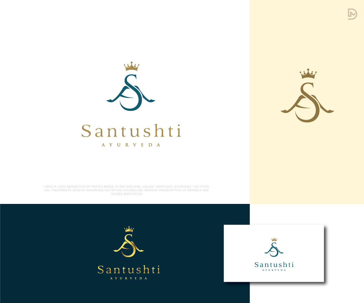 Logo Design by D_Mantra for Santushti Ayurveda | Design #27256242