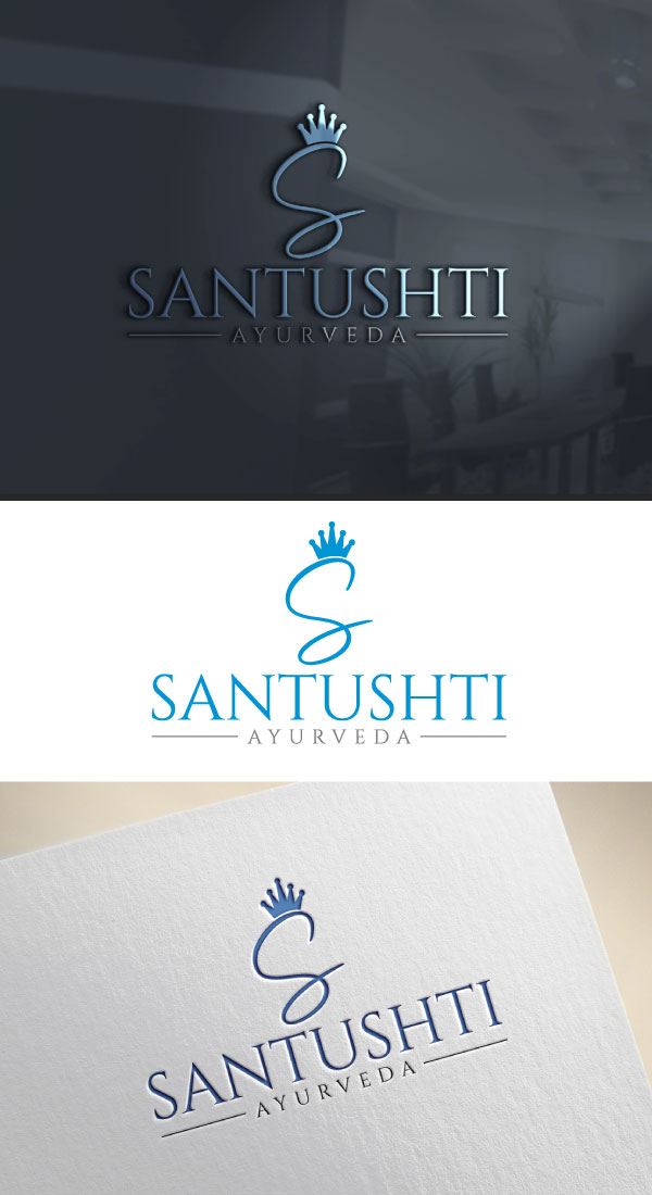 Logo Design by AB design ..... for Santushti Ayurveda | Design #27258631