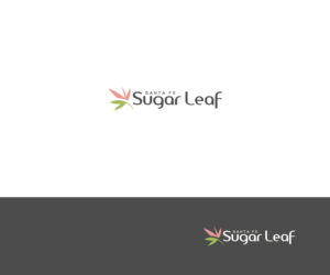 Santa Fe Sugar Leaf   (Sugar leaf in larger font) | Logo Design by aglaronde23