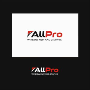 AllPro Window Film and Graphix LLC | Logo Design by CKS d e s i g n