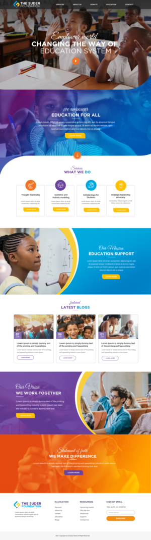 Web-Design von Blue Sparrow für dieses Projekt | Design: #27266244