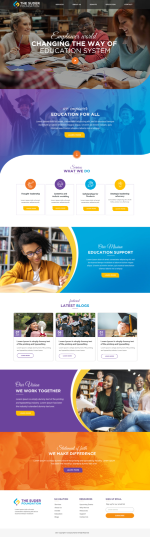 Web-Design von Blue Sparrow für dieses Projekt | Design: #27275898