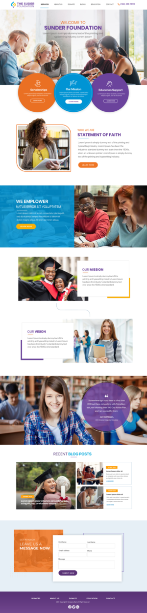 Web-Design von Blue Sparrow für dieses Projekt | Design: #27278257