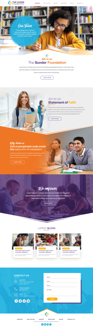 Web-Design von Blue Sparrow für dieses Projekt | Design: #27280508