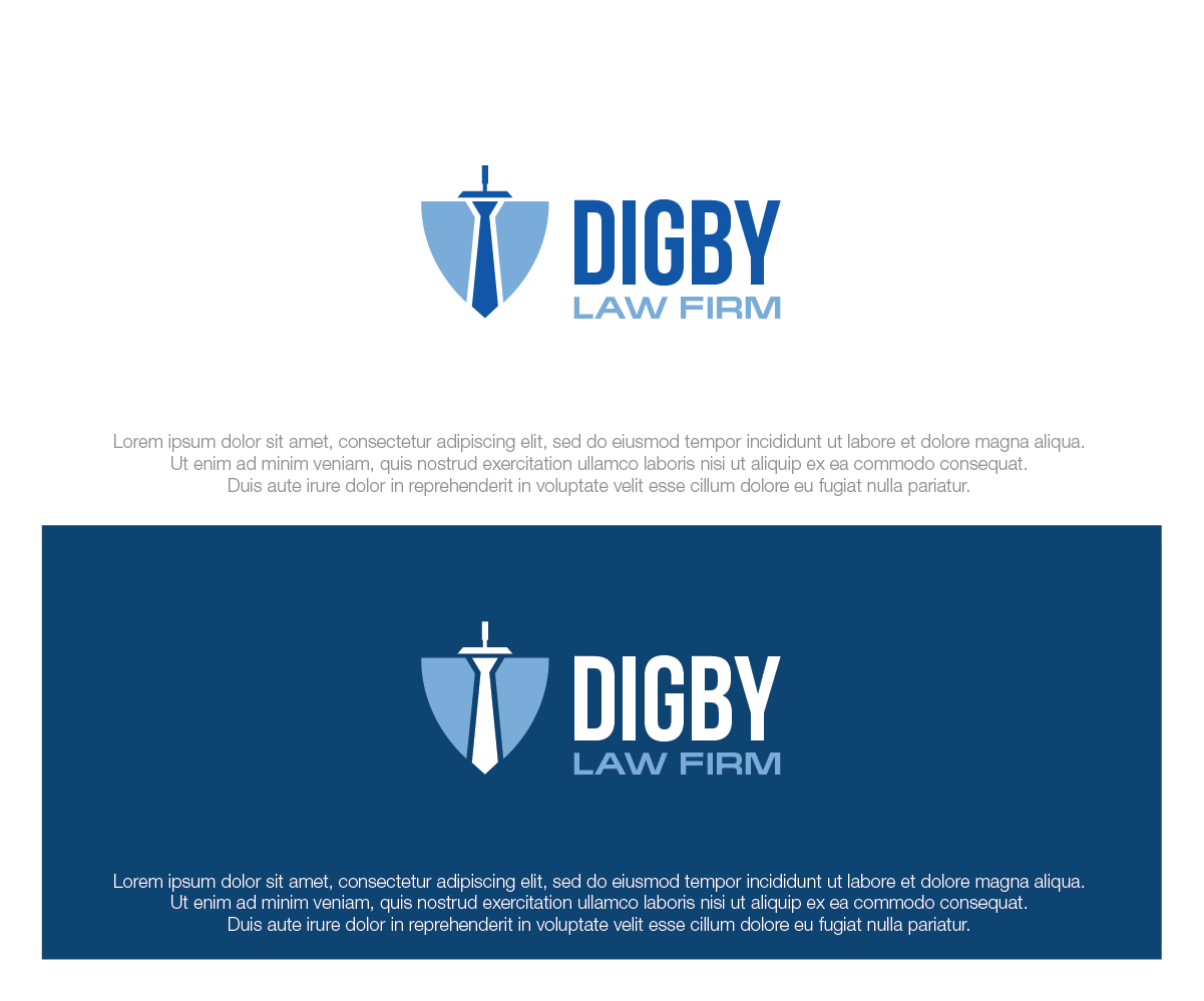 Bold, Serious Logo Design for Digby Law Firm by dstudios Design 27287518