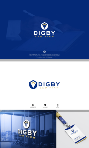 Digby Law Firm | Logo Design by JohnM.