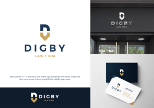 Digby Law Firm | Logo-Design von christianpoetoe