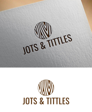 Jots and Tittles or Jots & Tittles. | Logo Design by Mr Line @rt