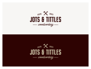 Jots and Tittles or Jots & Tittles. | Logo Design by wonderland