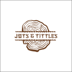 Jots and Tittles or Jots & Tittles. | Logo Design by Hardwork