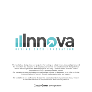 Logo Design by CreativeGwen™ for Innova | Design: #27288588