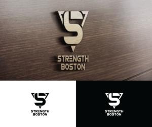 Strength Boston | Logo Design by Iris 3