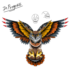 Tattoo Design by Jezzus for this project | Design: #27257611