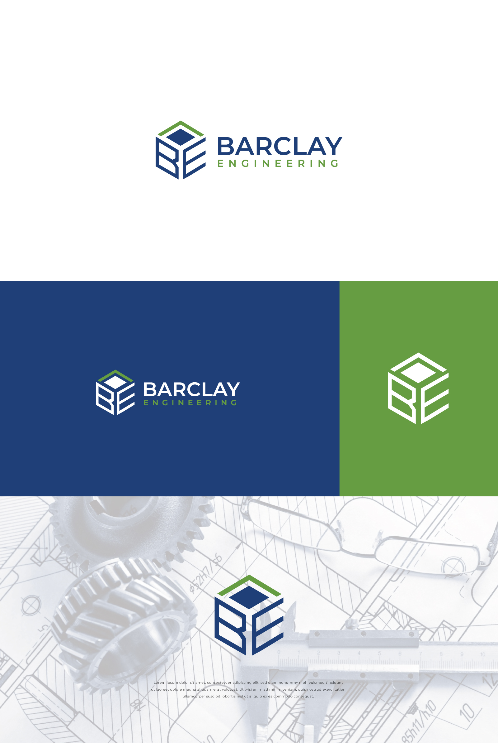 Logo Design by Zybs Graphics for Barclay Engineering  | Design #27289782
