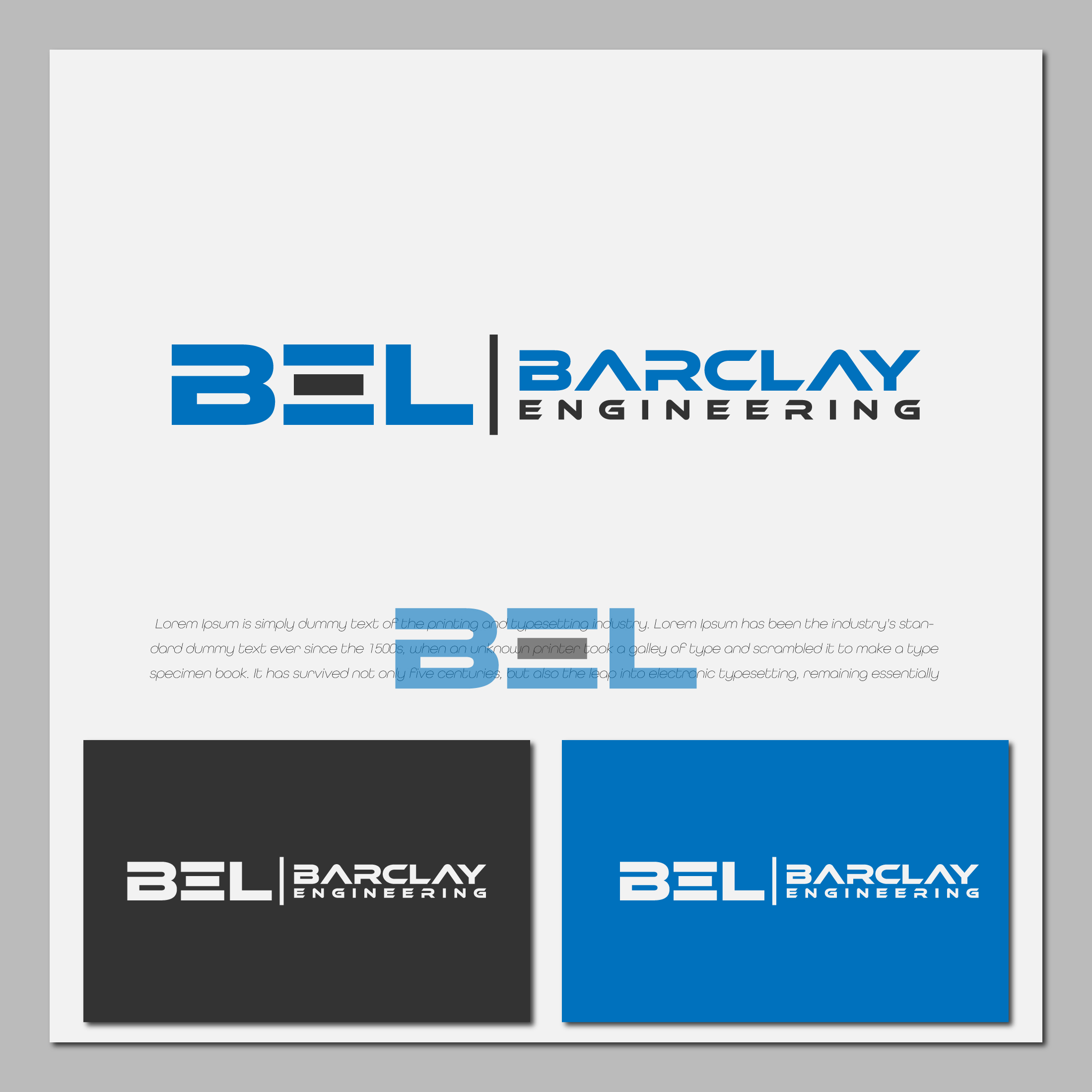 Logo Design by Rupok MT for Barclay Engineering  | Design #27354606