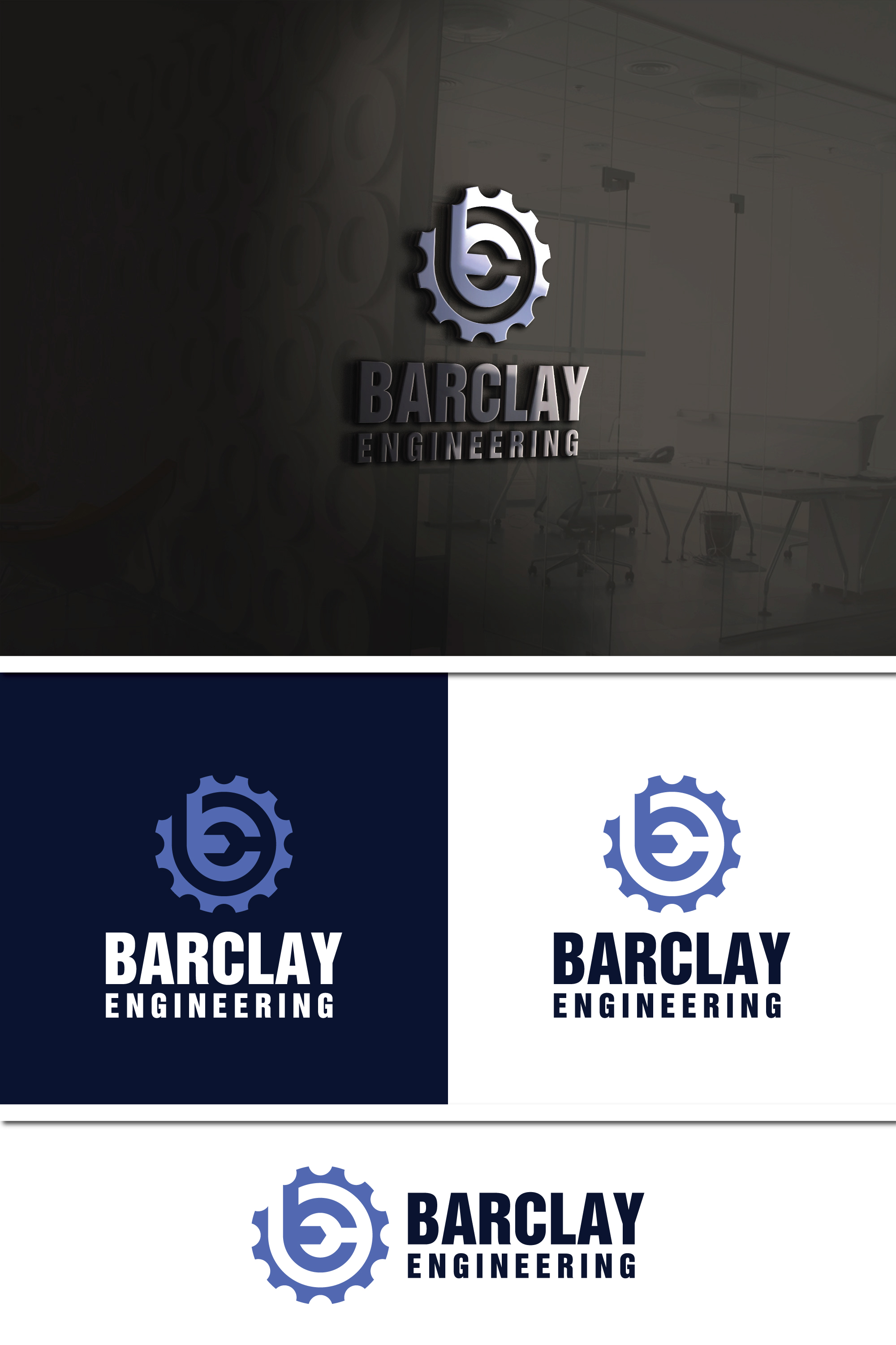 Logo Design by Md Shehidul Islam Rimon for Barclay Engineering  | Design #27259728
