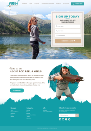 Web Design by Blue Sparrow for this project | Design: #27257599