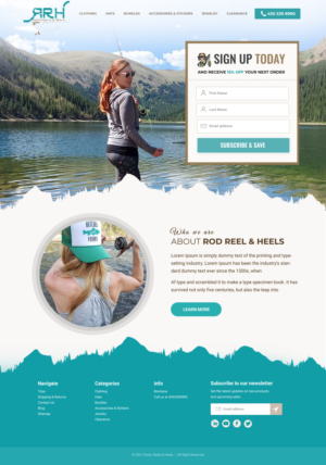 Web Design by Blue Sparrow for this project | Design: #27257600