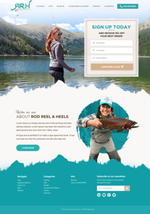 Web Design by Blue Sparrow for this project | Design: #27257601