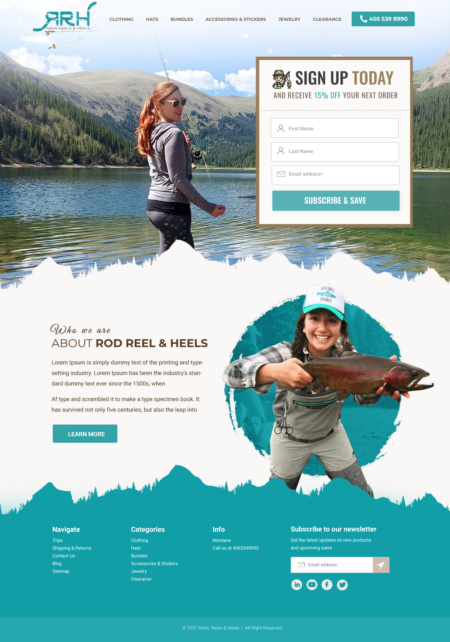 Web Design by Blue Sparrow for this project | Design: #27257602