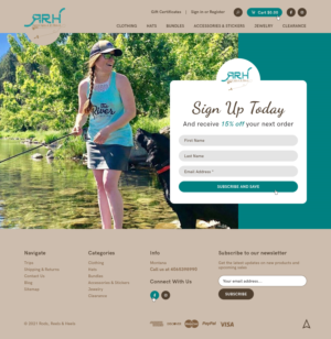 [AMAZING DESIGN NEEDED] Women's Fishing  Squeeze Page | Web Design par Ved Web Services