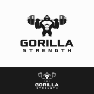 Logo Design by Erzan Design for Gorilla strength  | Design: #27255312