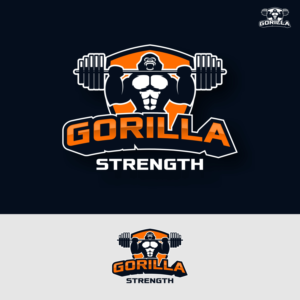 Logo Design by Erzan Design for Gorilla strength  | Design: #27259238