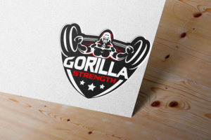 Logo Design by Aaaron for Gorilla strength  | Design: #27310642