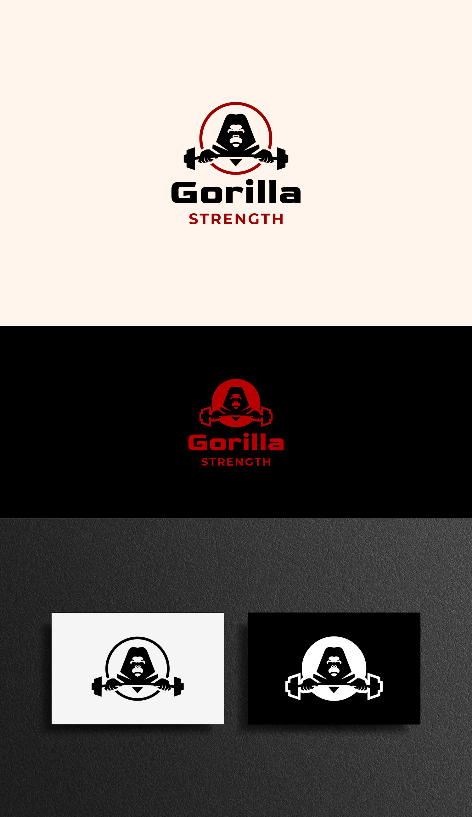 Logo-Design von Omee für Gorilla strength  | Design #27258126