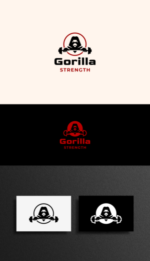 Logo Design by Omee for Gorilla strength  | Design: #27258126