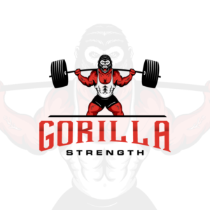 Logo Design by haszart for Gorilla strength  | Design: #27261347