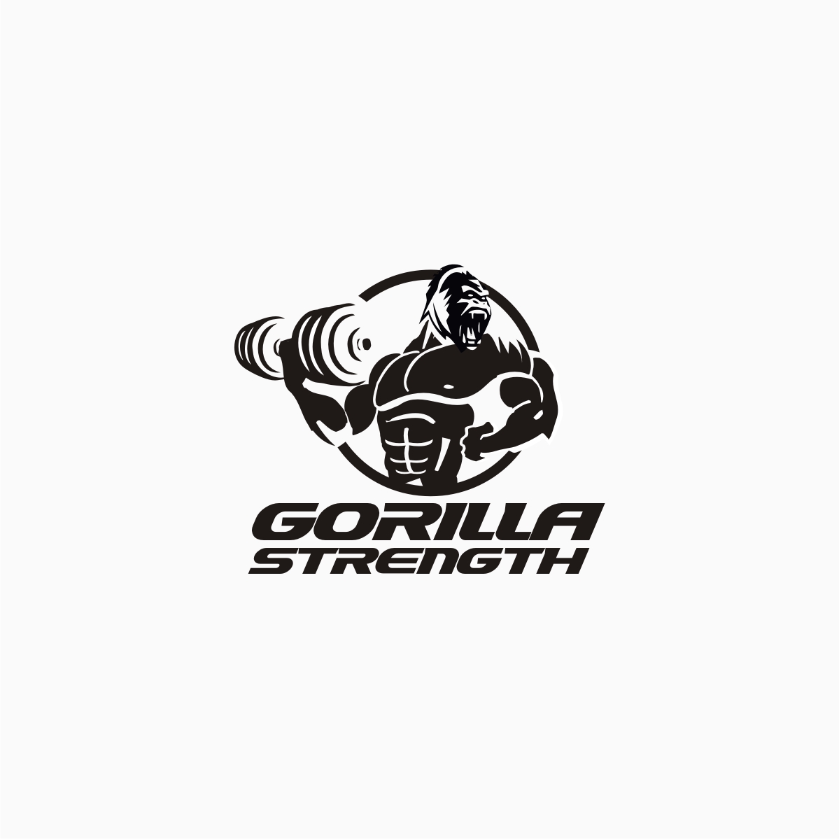 Logo Design by gray mind for Gorilla strength  | Design #27281999